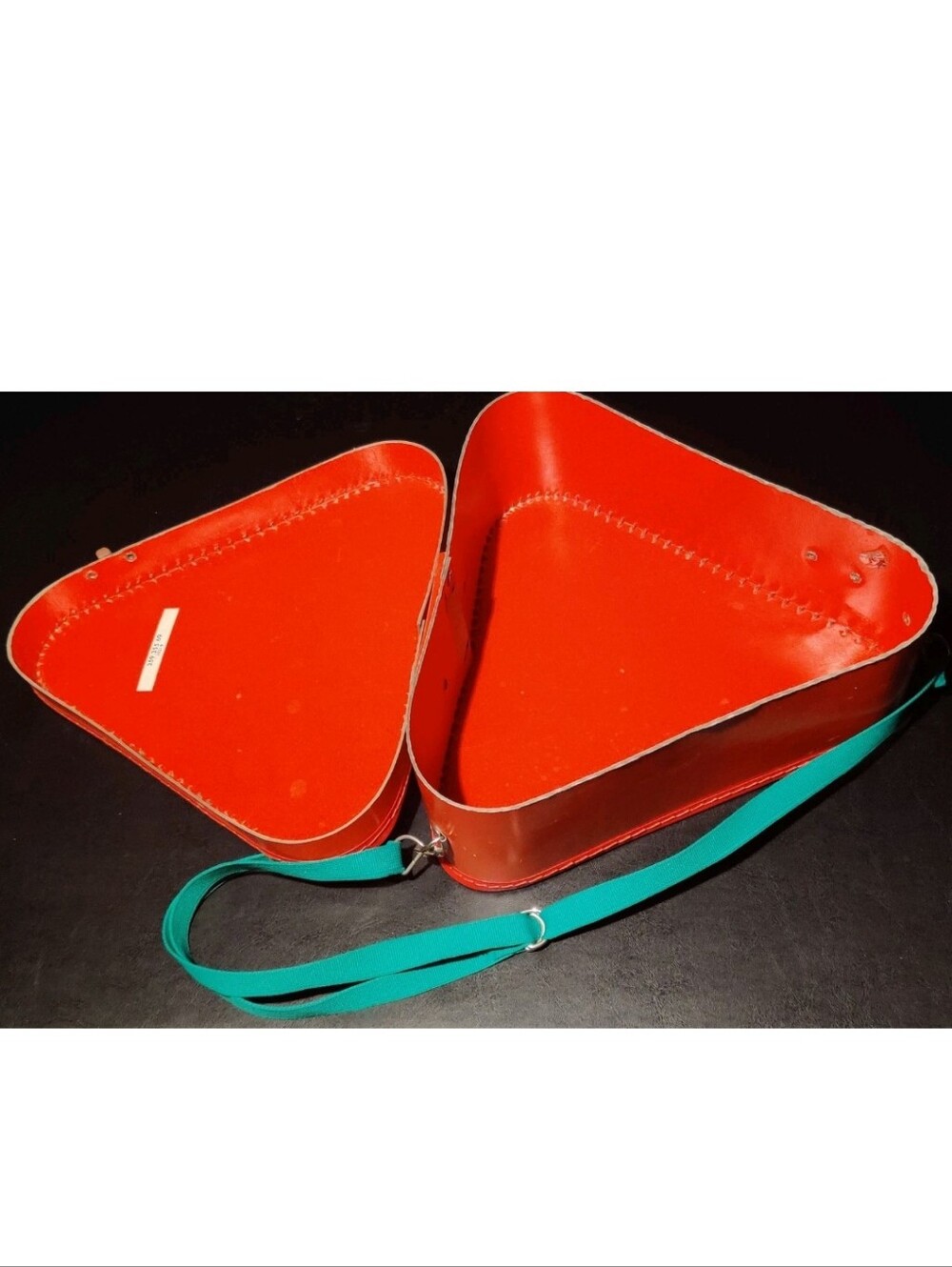 VTG. '70s Oversized Pop Art Strawberry Shaped Bag Case... - Picture 2 of 12